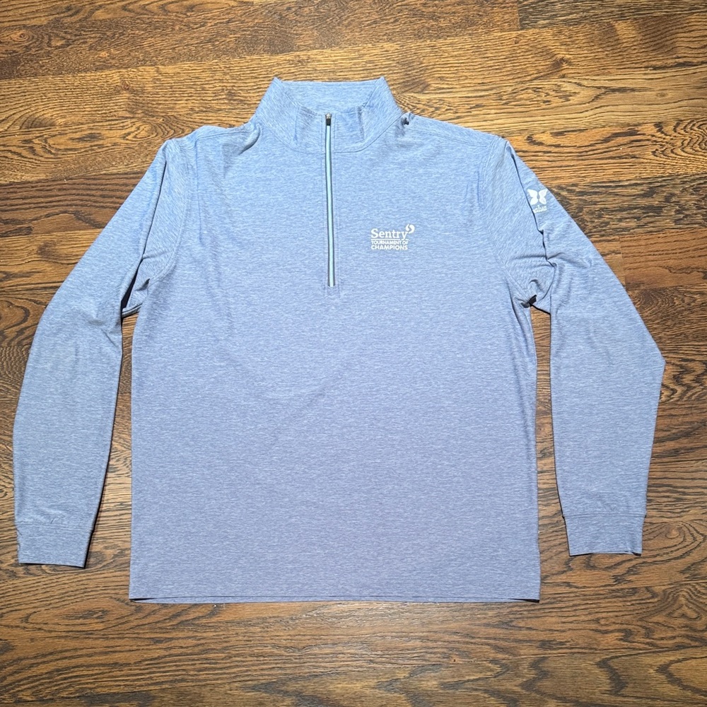Sentry Championships Men's Light Blue Quarter-Zip Pullover